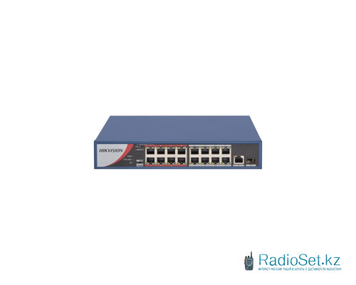 Коммутатор Hikvision DS-3E0318P-E/M(B)